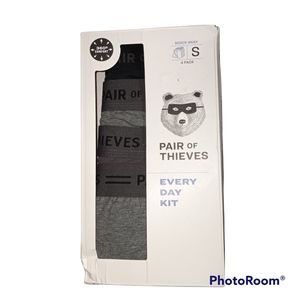 Pair of thieves boxer briefs 4 count small. #307